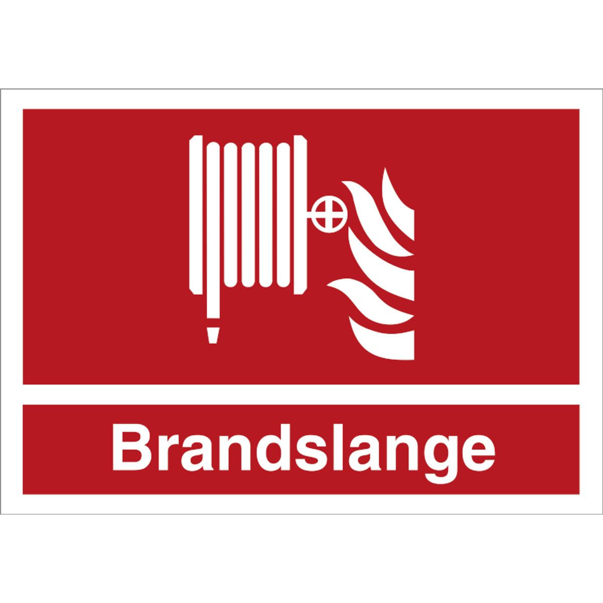 Brandslange - Brandskilt - ISO7010