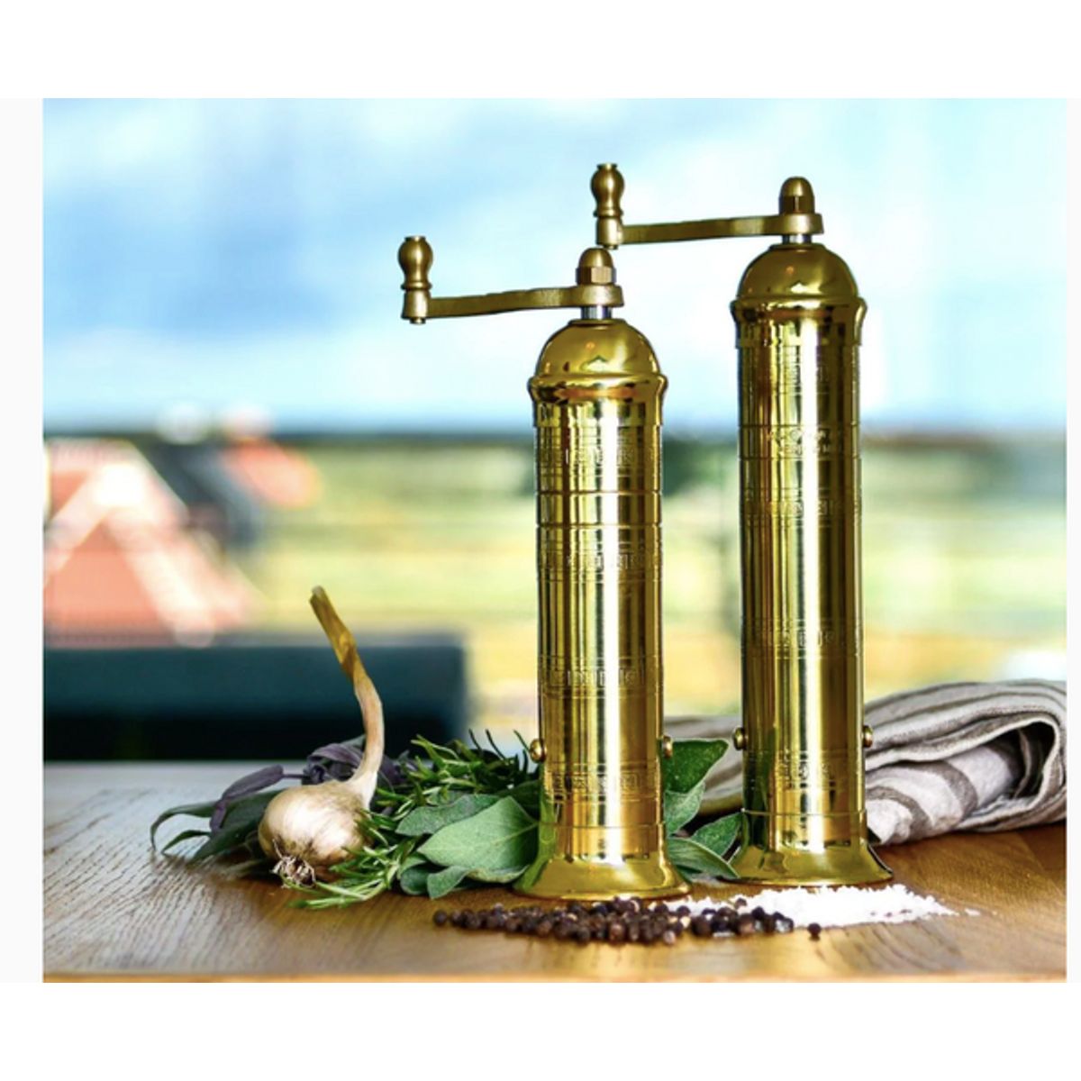 Brass Pepper Mill Salt- og peberkværn Brass Mill - Brass Pepper Mill