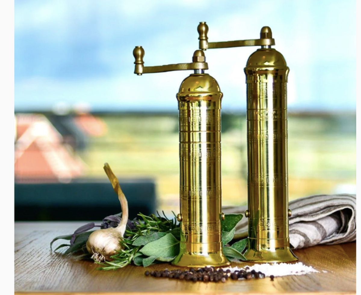 Brass Pepper Mill Salt- og peberkværn Brass Mill - Brass Pepper Mill