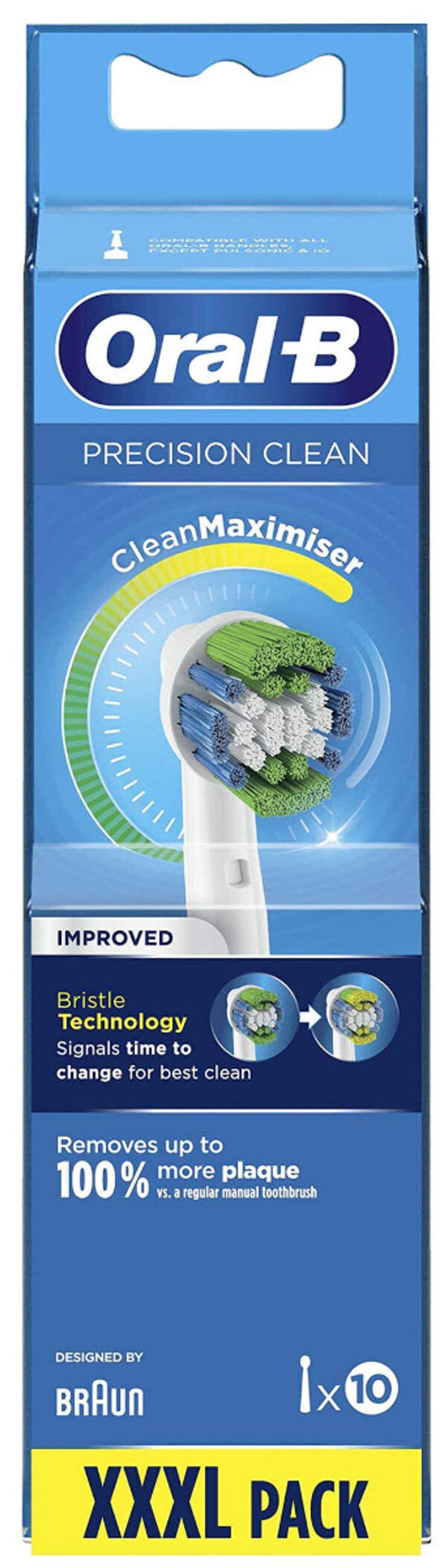 Braun oral-b precision clean maximiser XXXL pack 10 heads