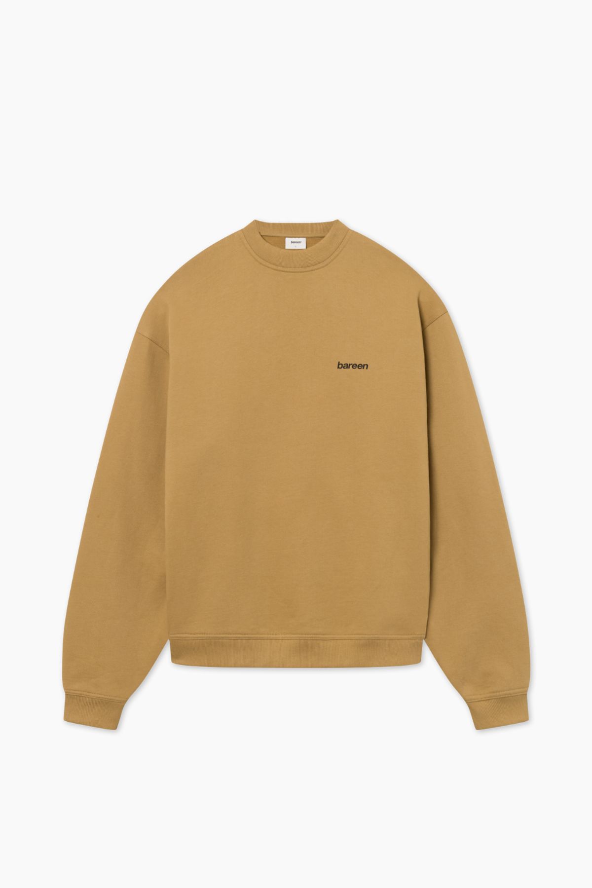 Brax Oversized Crewneck - Antique Bronze - bareen - Brun M