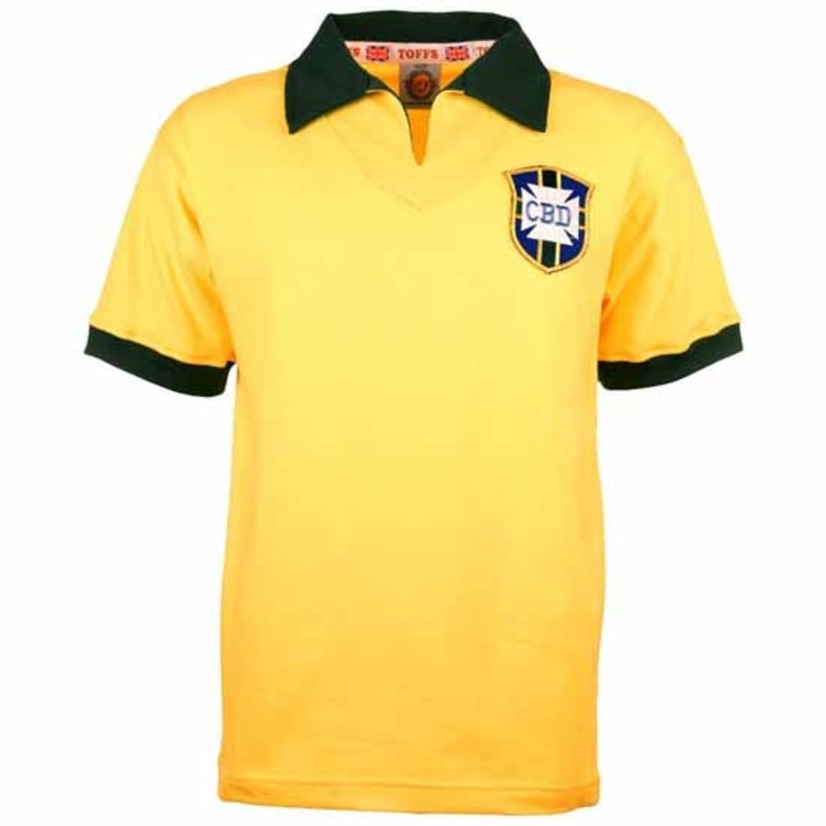 Brazil 1958 World Cup Retro Football Shirt-L