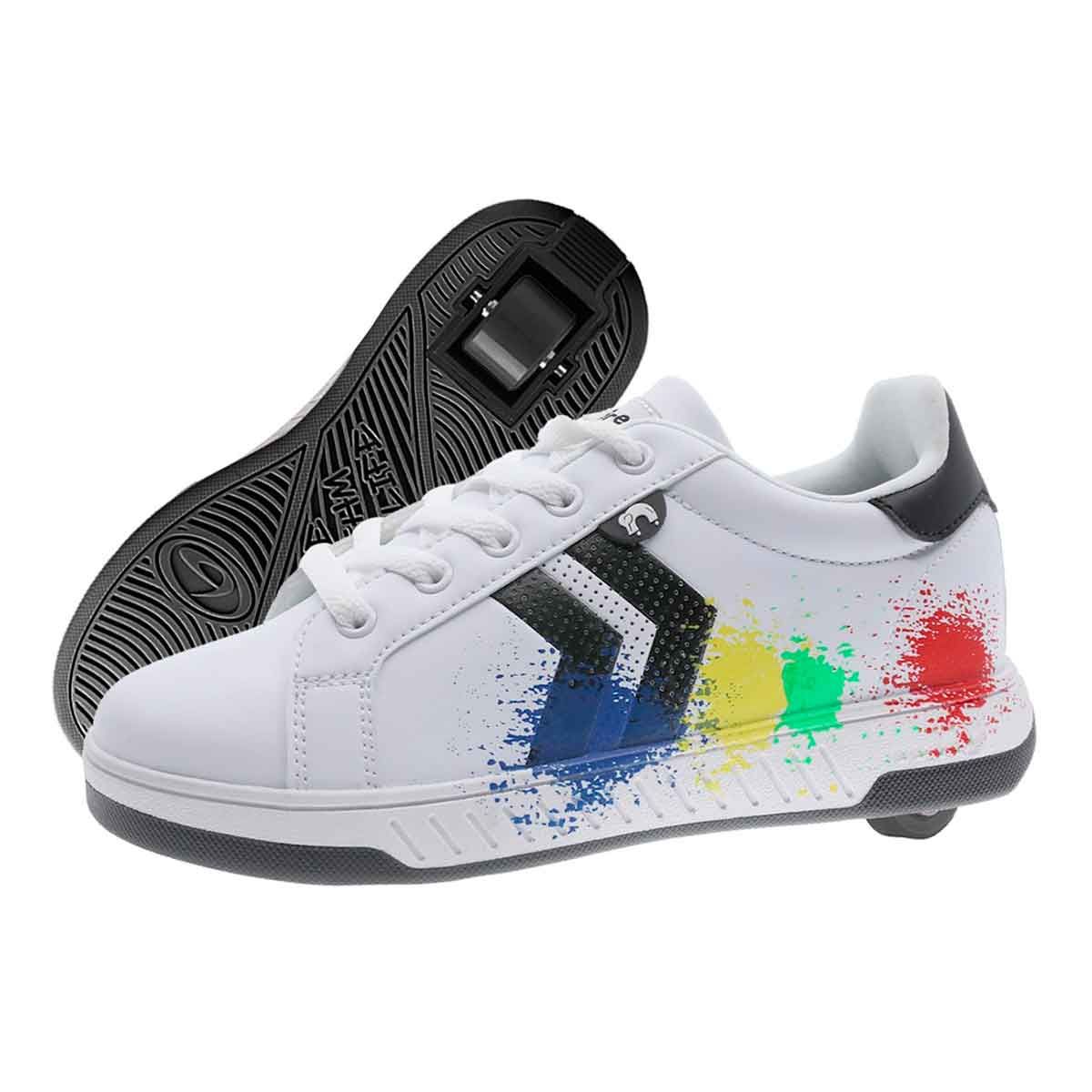 Breezy Rullesko Splatter White Black