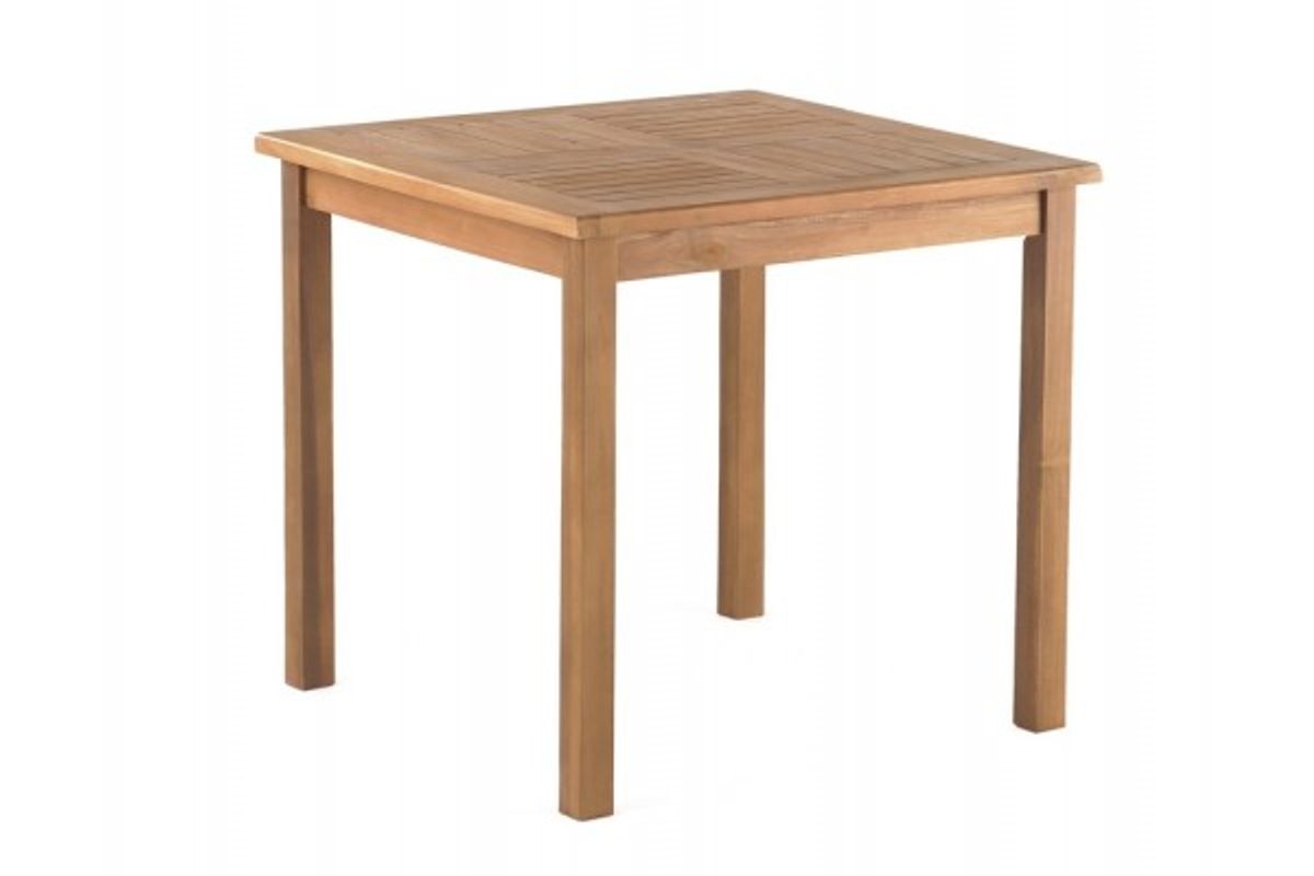 Bremen Teak bord - 80x80 cm