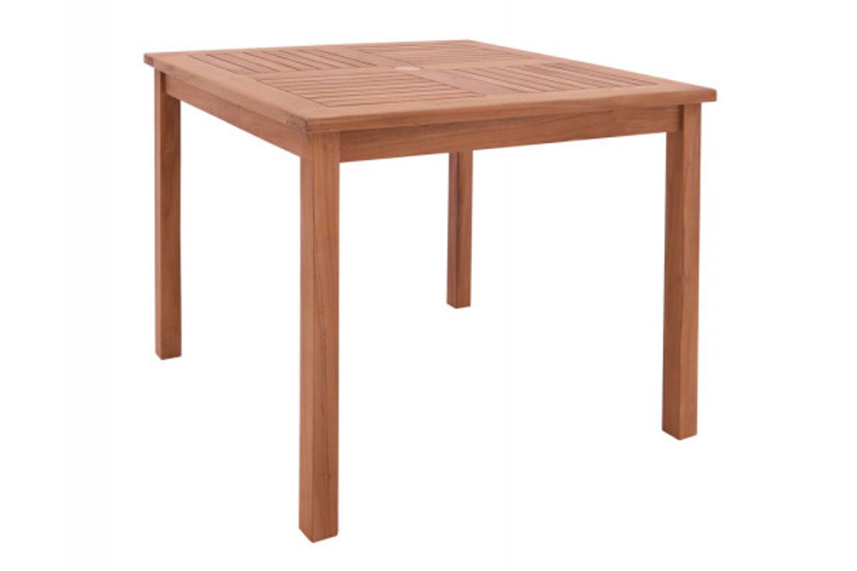 Bremen Teak bord - 90x90 cm