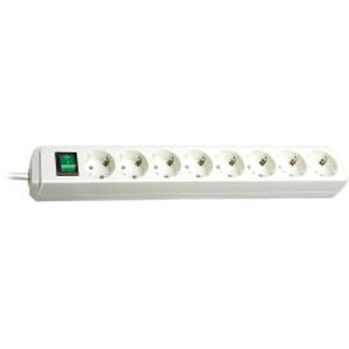 Brennenstuhl Eco-line Power Strip, 8xcee 7/3-1xcee 7/7 3m Inc Touch Prot