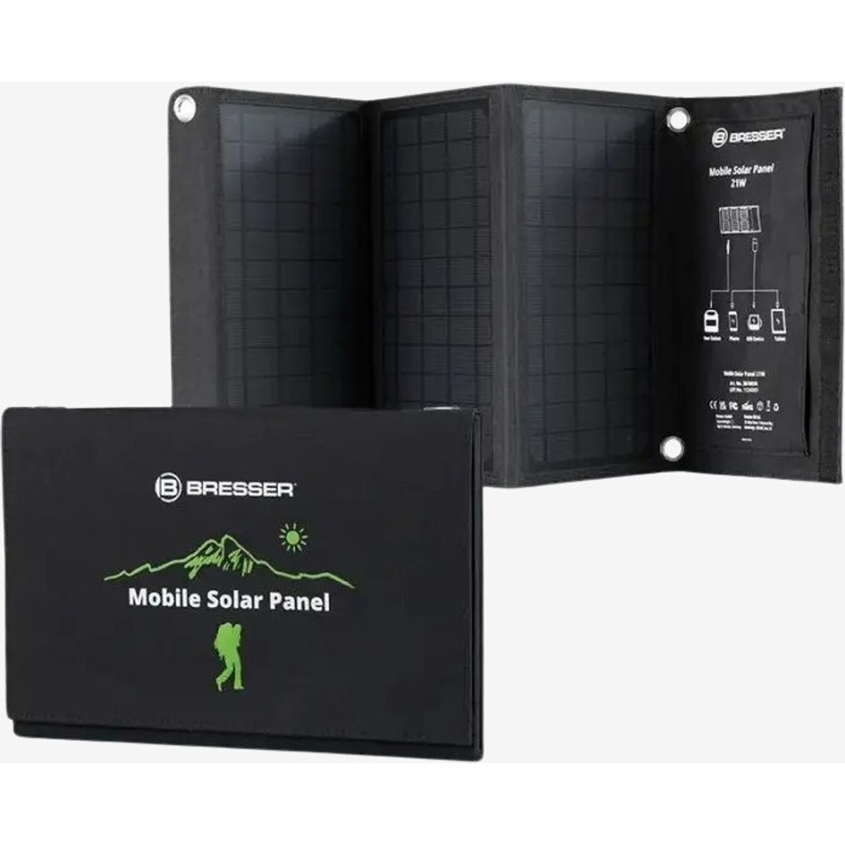 Bresser - Mobil Solpanel (21W)