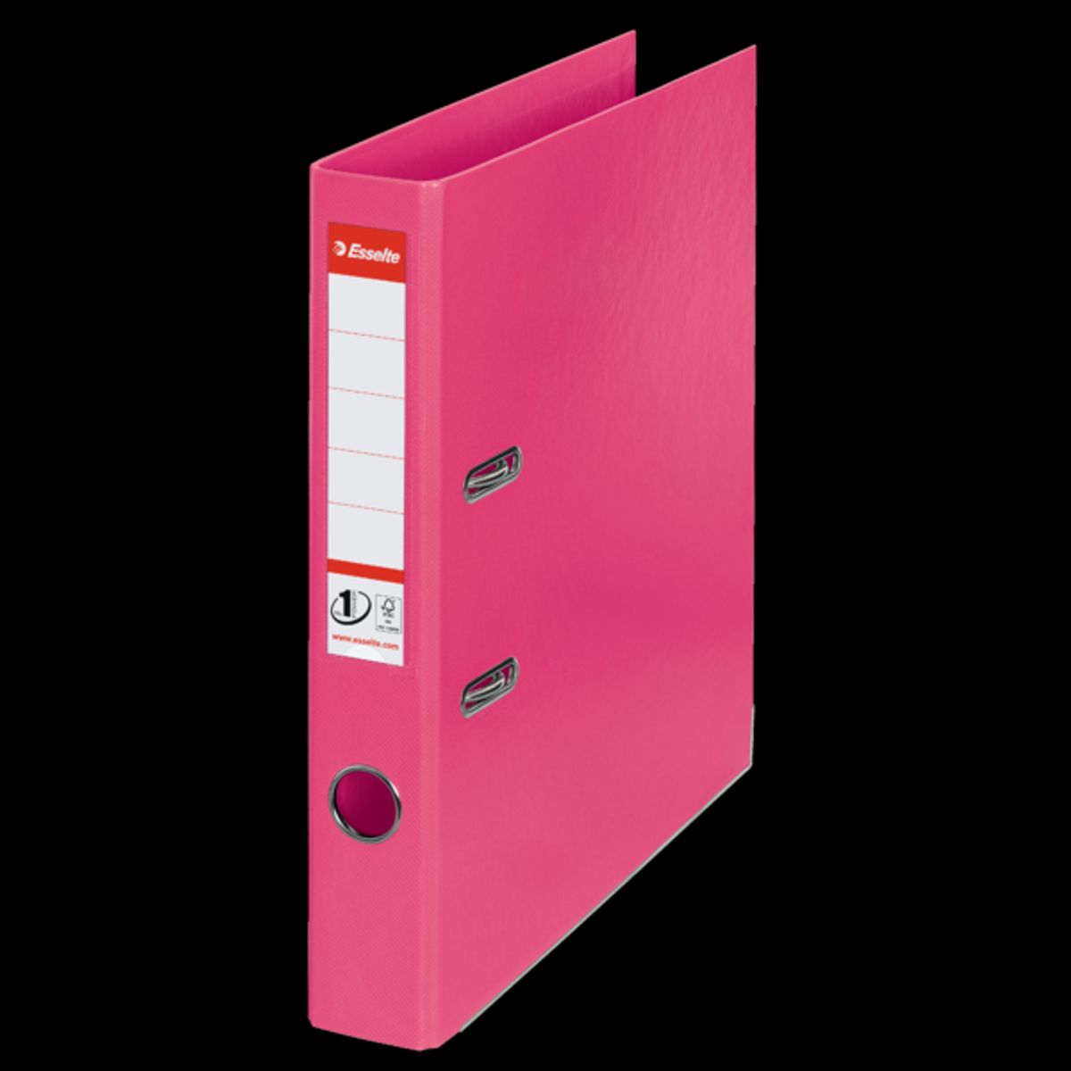 Brevordner No1 Power PP A4 50mm fuchsia