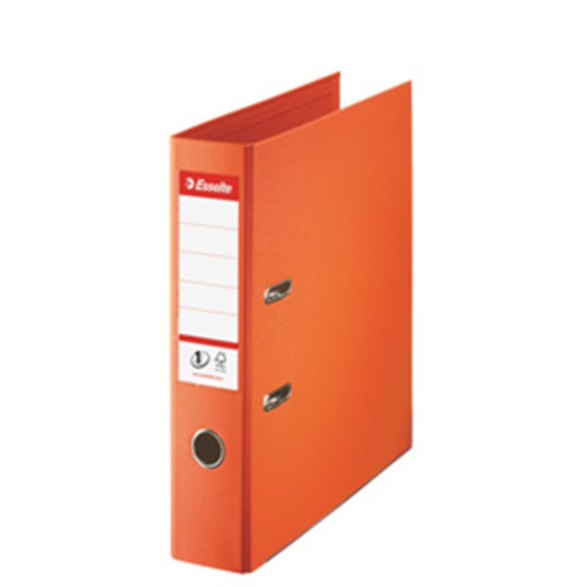 Brevordner No1 Power PP A4 75mm orange