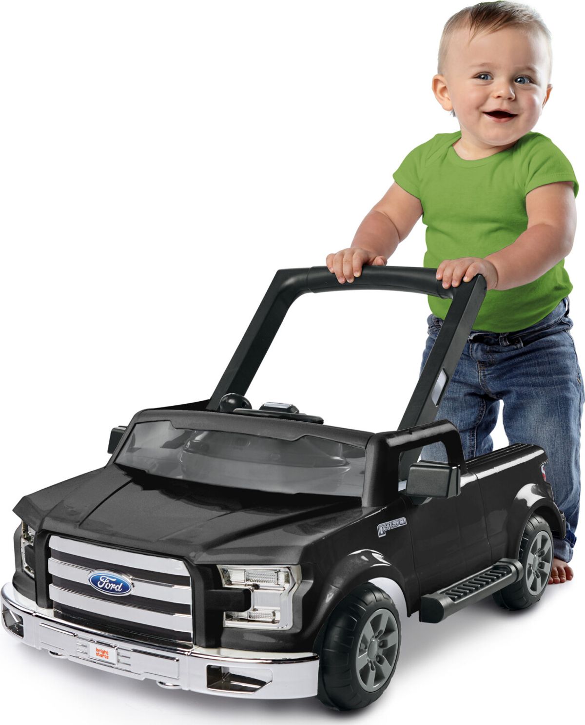 Bright Starts - Gåvogn - 4-i-1 Ford F-150 - Sort