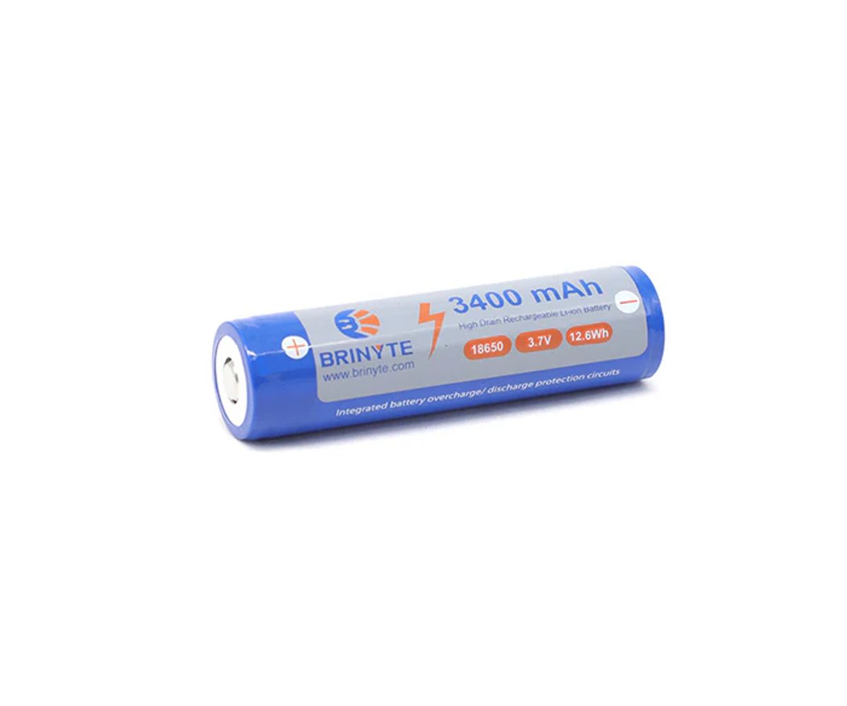 Brinyte 18650 USB battery(3400mah)