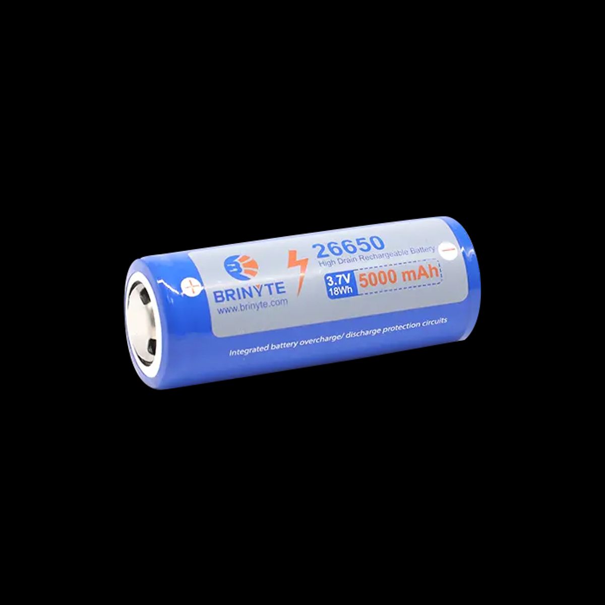 Brinyte 26650 battery(5000mah)