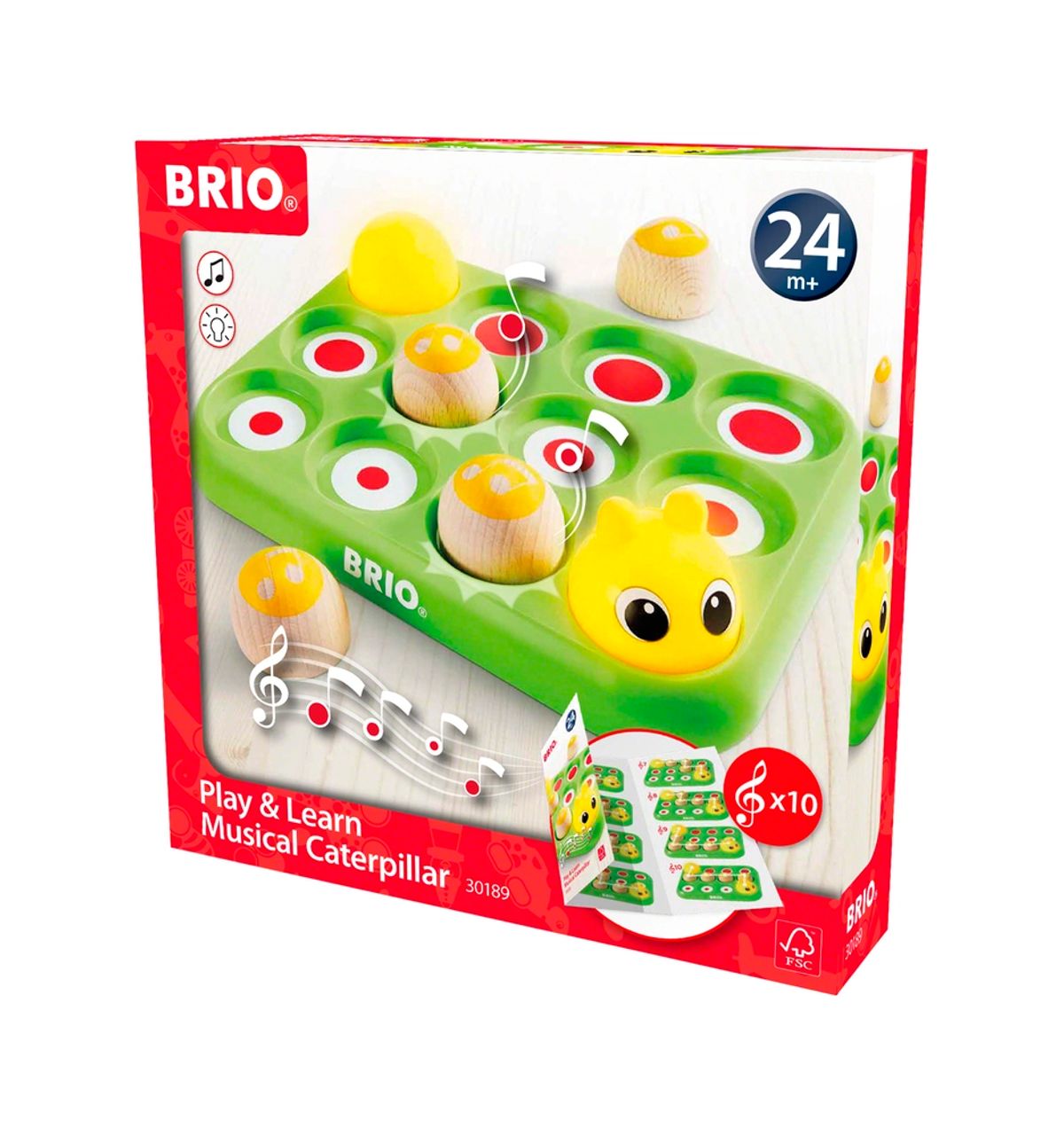 BRIO 30189 Musikalsk larve