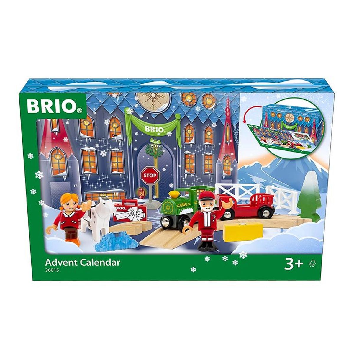 BRIO Julekalender - 24 Låger