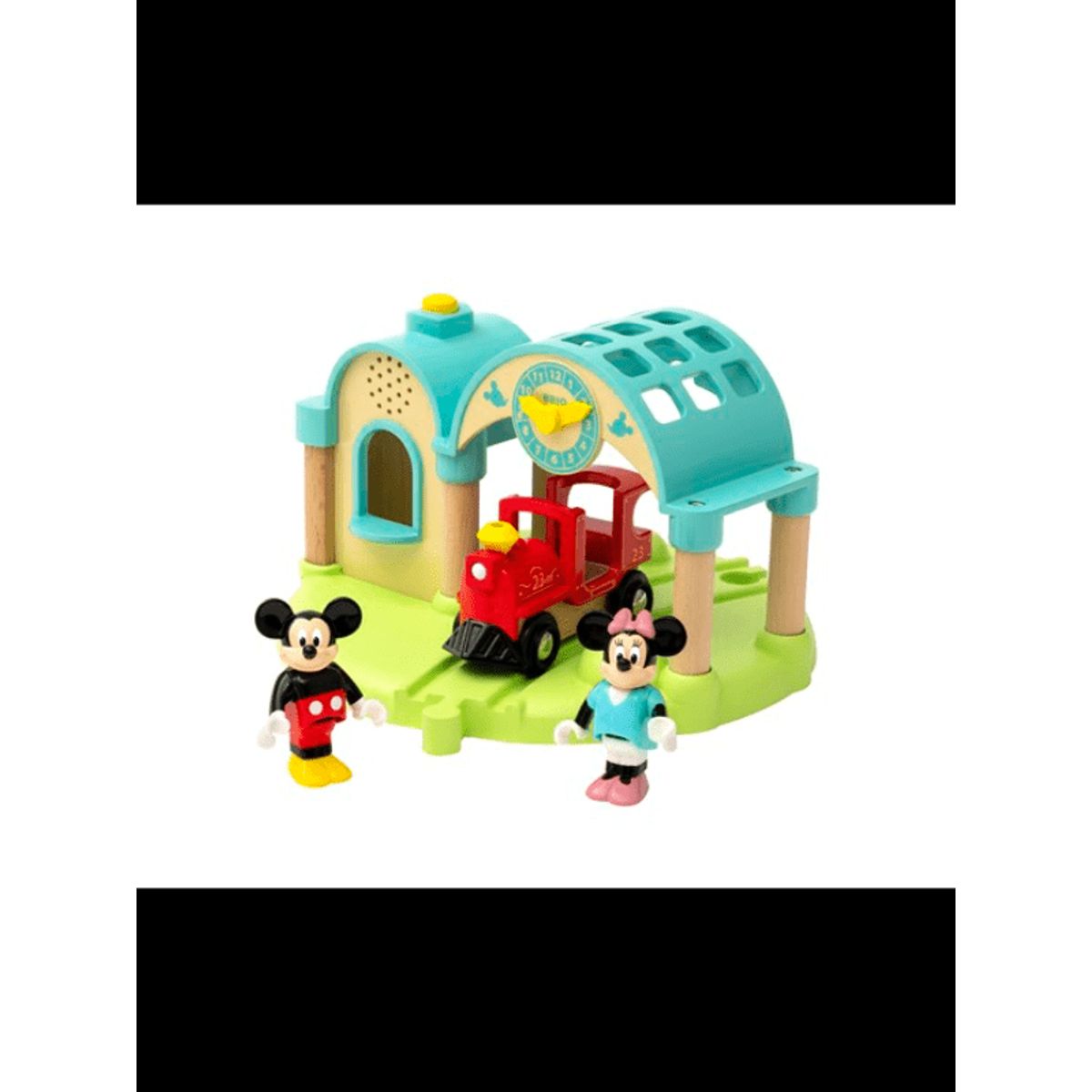 Brio Mickey Mouse Station Med Lydoptager - Brio - Legekammeraten.dk