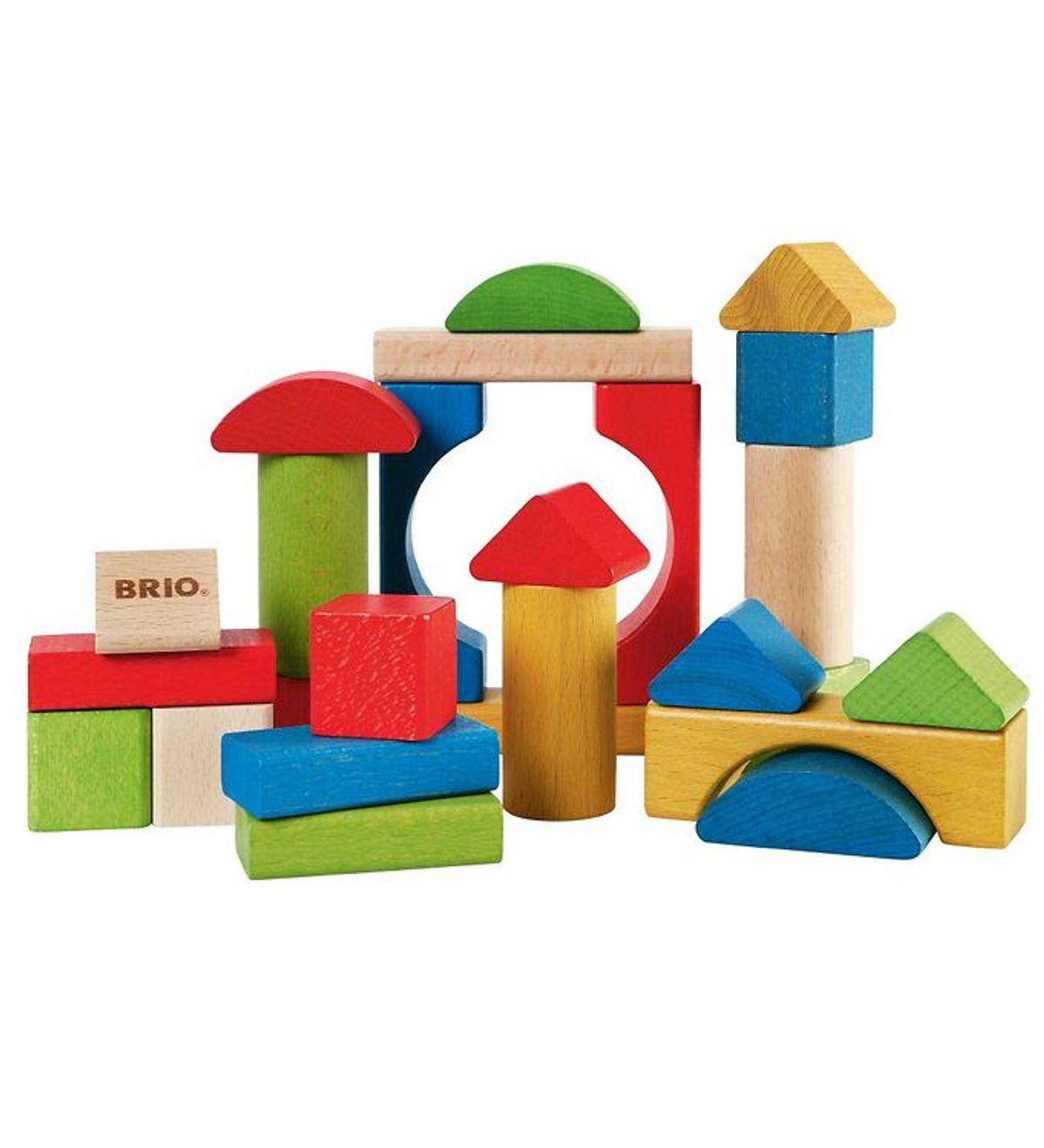 BRIO Toddler Klodser - 25 dele - Træ - Multifarvet 30114