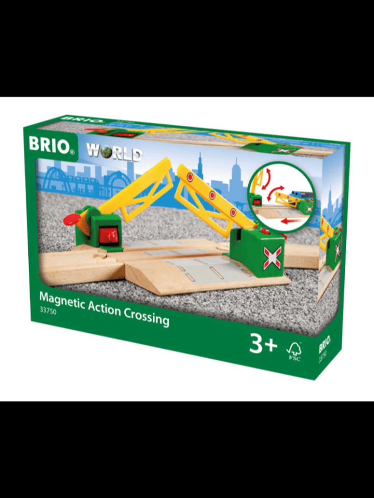 Brio Word Magnetisk Jernbaneoverskæring - Brio - Legekammeraten.dk