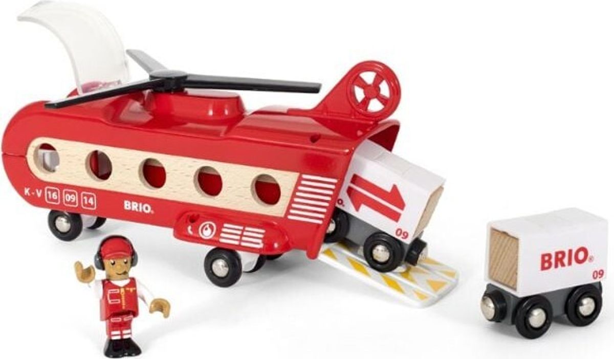 Brio World - Fragt Helikopter - 33886