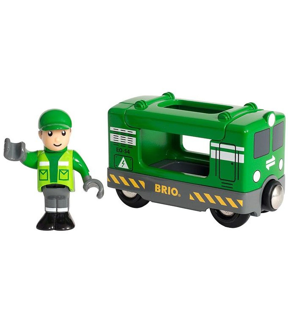 BRIO World Fragtlokomotiv m. Fører 33894