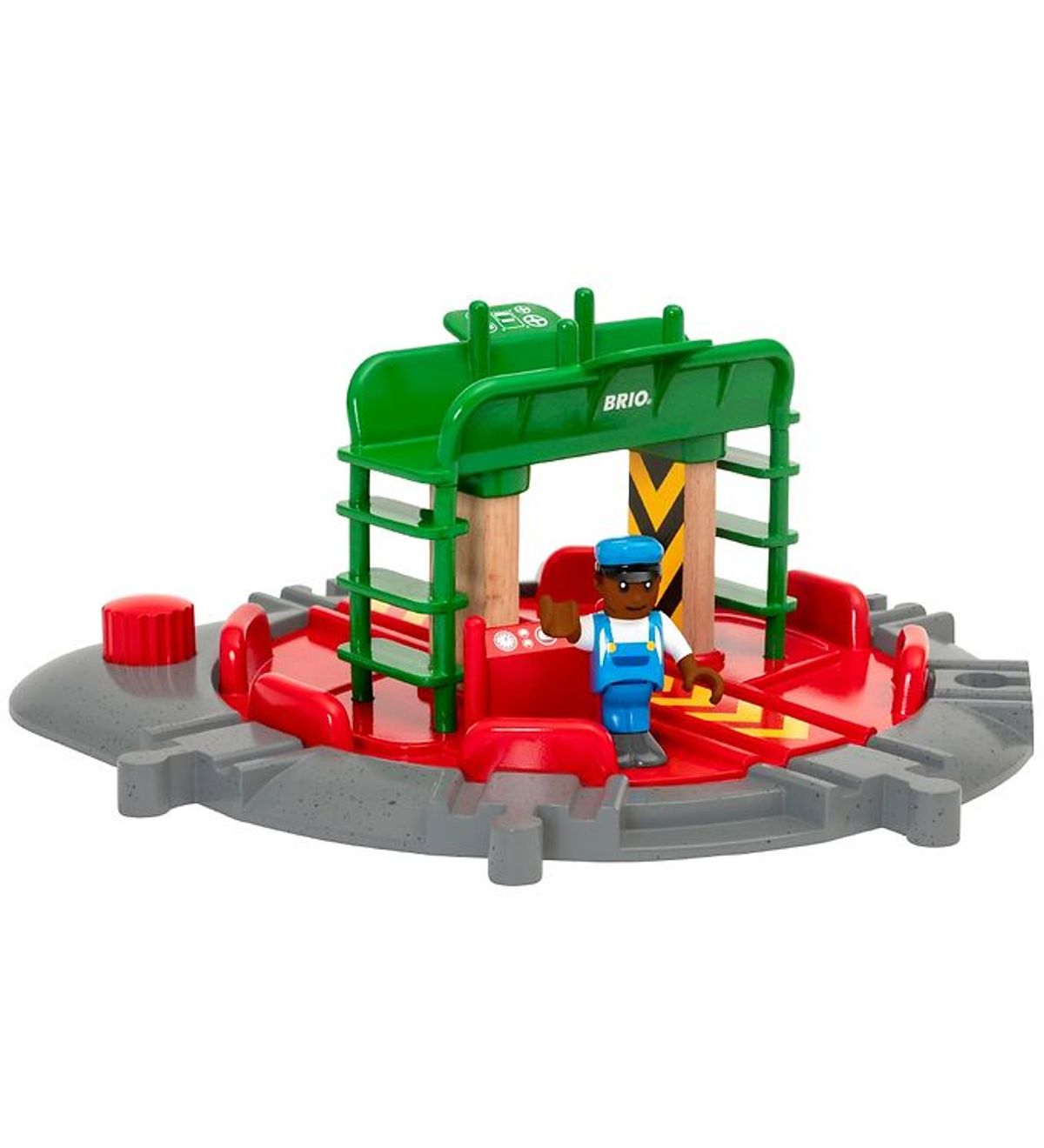 BRIO World Rundkørsel m. Figur - 2 dele 33476