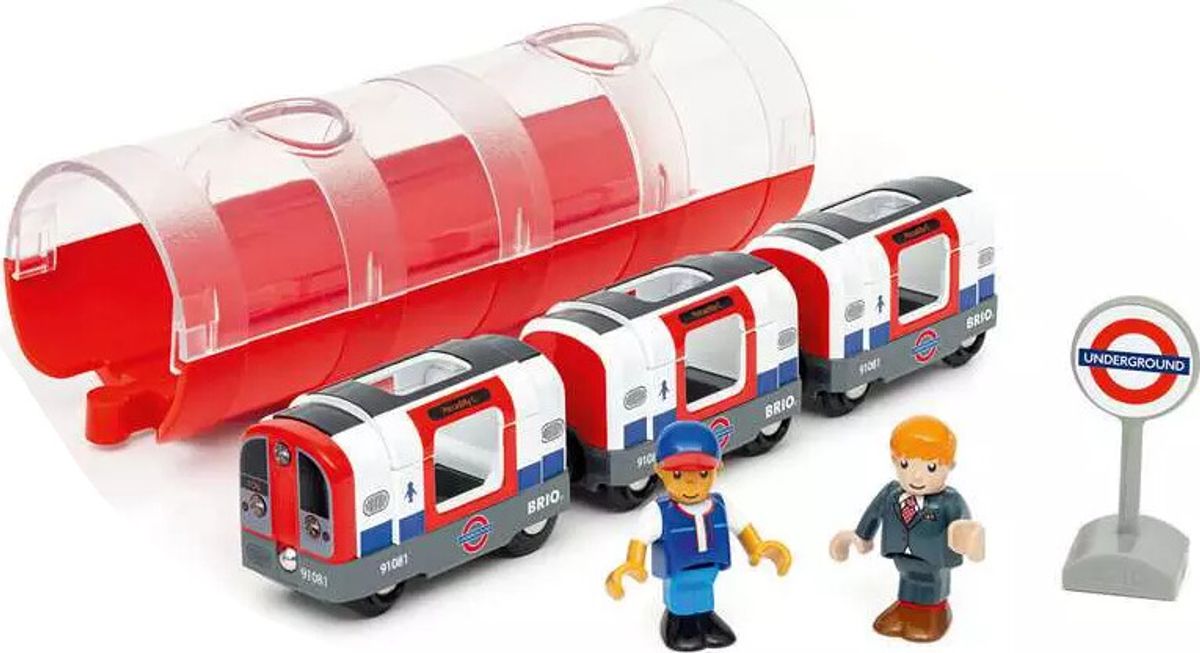 Brio World - Tog Legesæt - London Underground Train - 36085