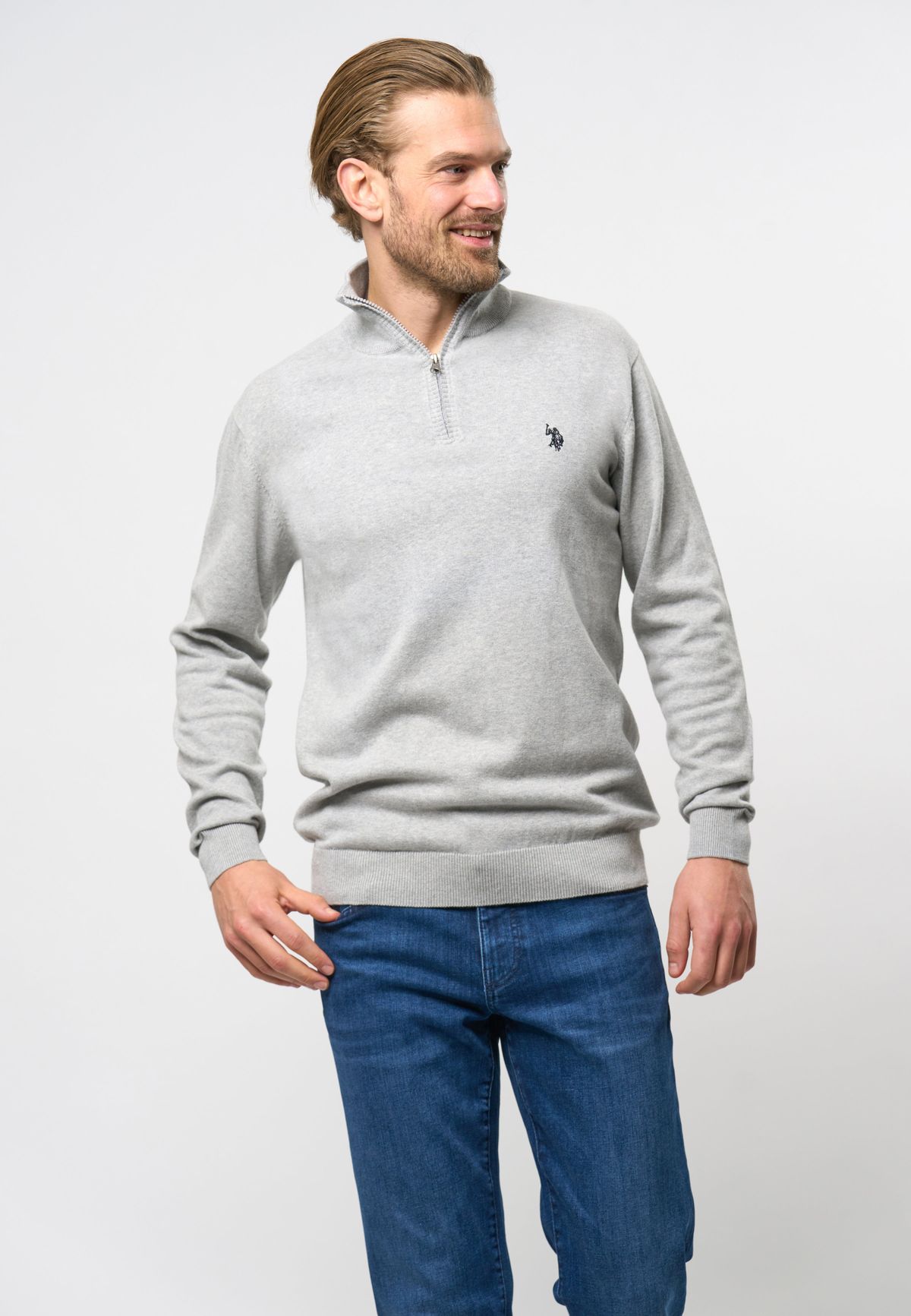 Brison Half-zip Striktrøjetrøje - U.S. Polo Assn - Herre - XXL