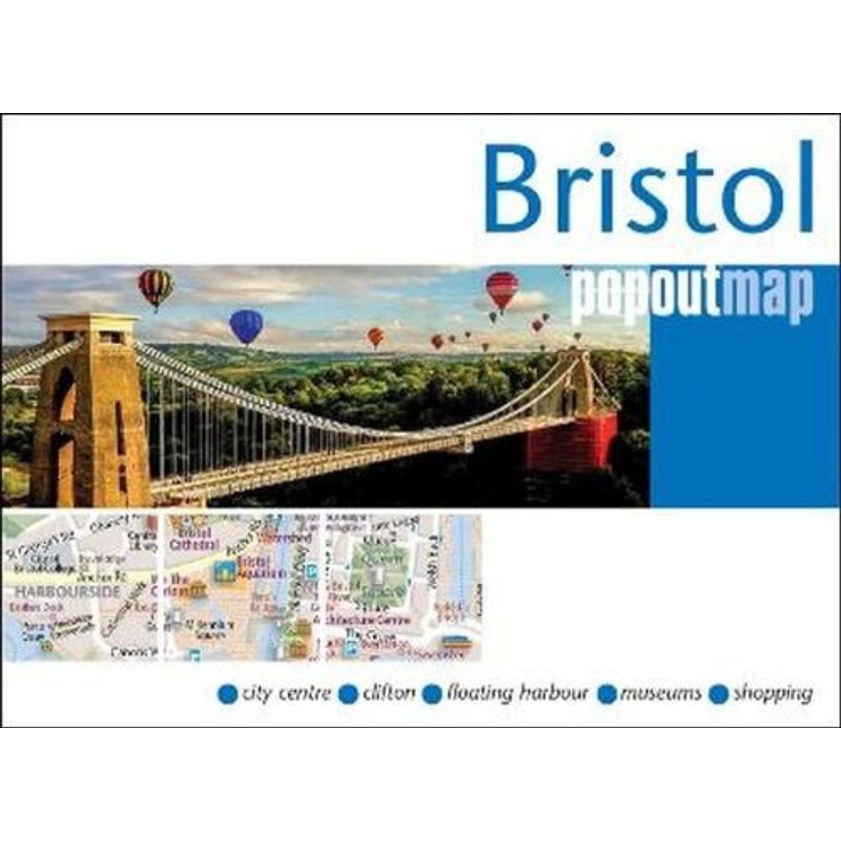 Bristol Popout Maps - Popout Map - English Book