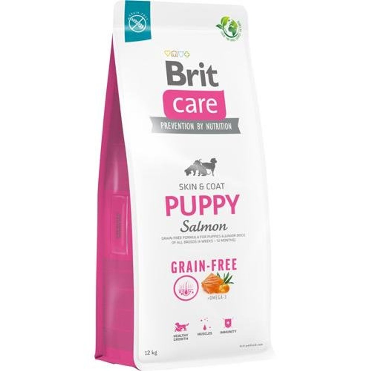 Brit Care Care Dog Grain-free Puppy - Salmon 12 kg