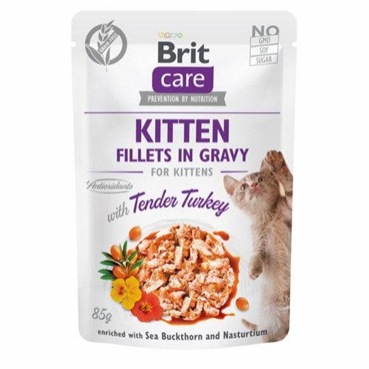 Brit Care Cat Kitten Fillets - Gravy with Turkey