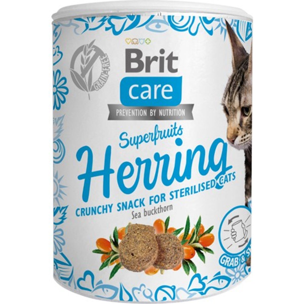 Brit care superfruits Sild og Havtorn, kattegodbid