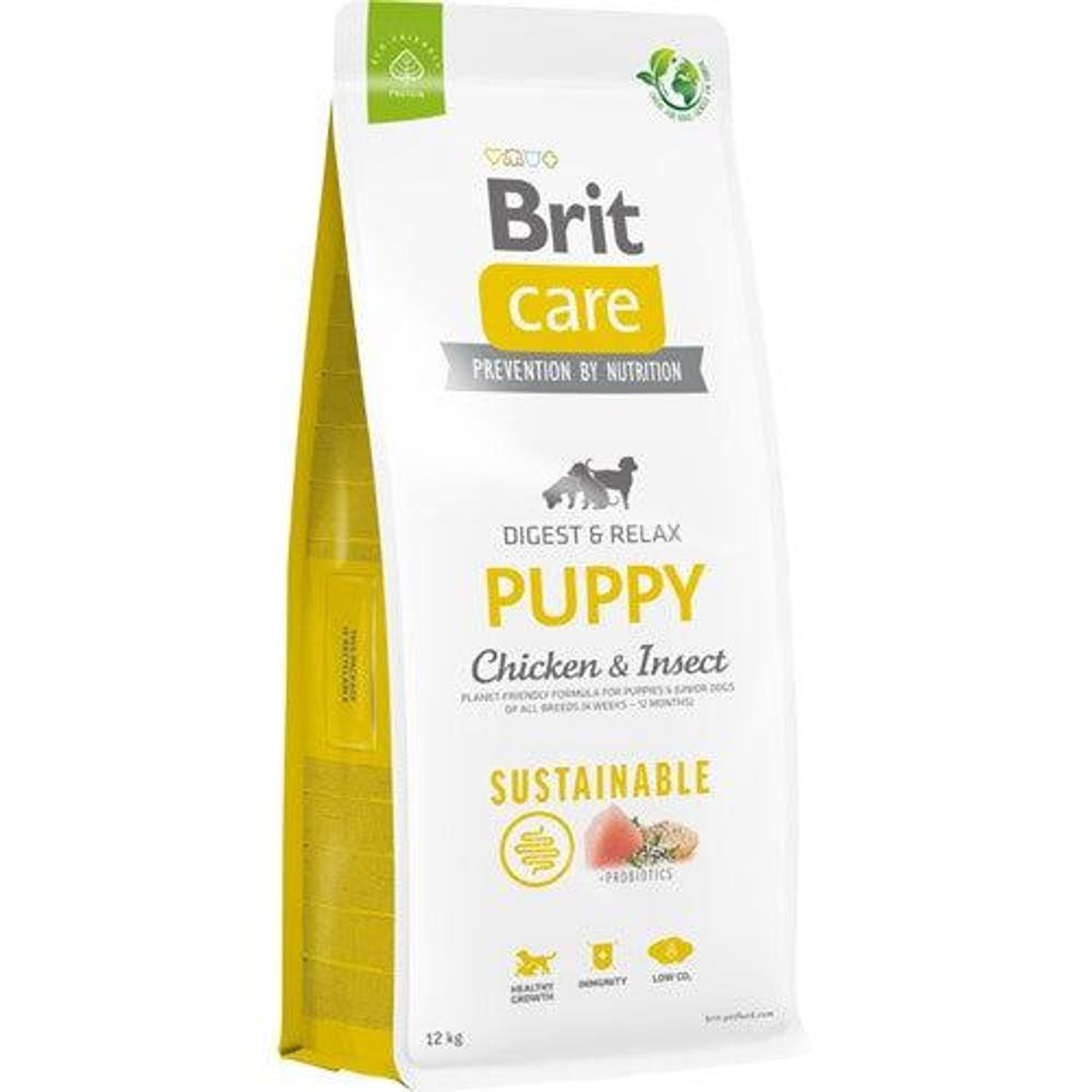 Brit Care Sustainable Puppy Kylling & insekt 12 kg