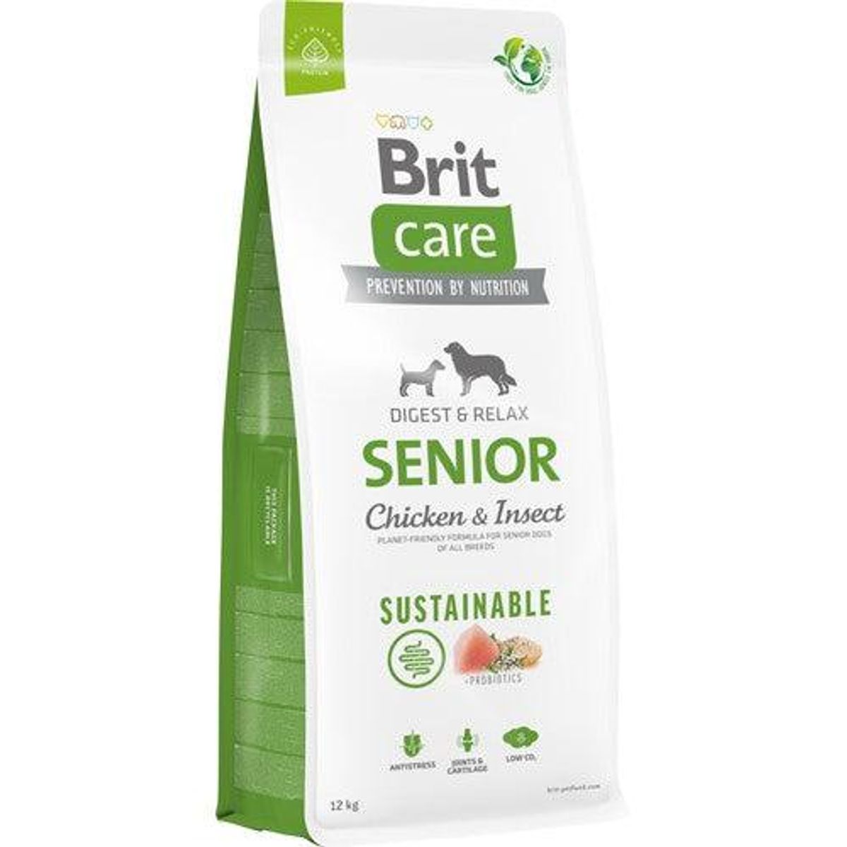 Brit Care Sustainable Senior Kylling & insekt 12 kg