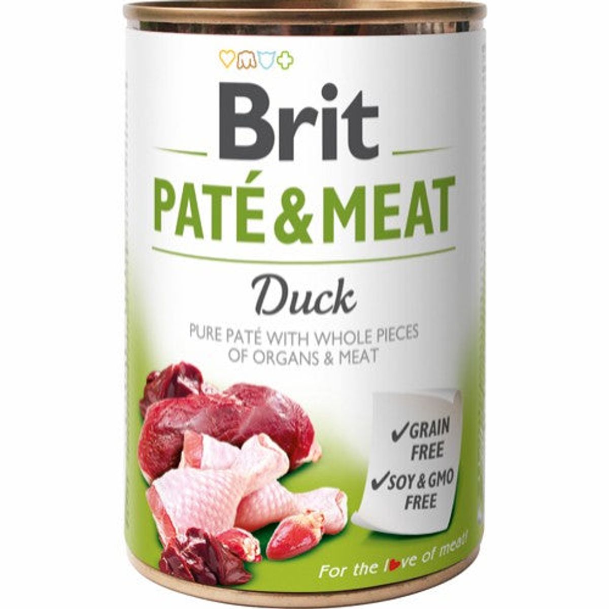 Brit Paté & Meat And Vådfoder til hund, 400 Gr.