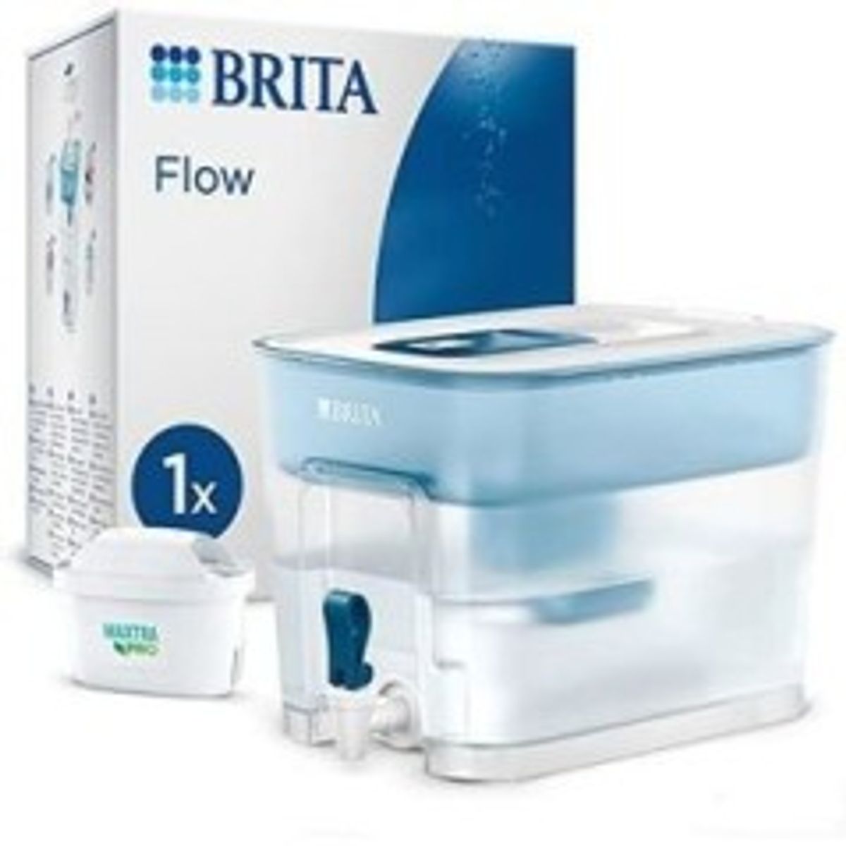 Brita 1051463 vandfilter Bordplade vandfilter 8,2 L Blå, Hvid