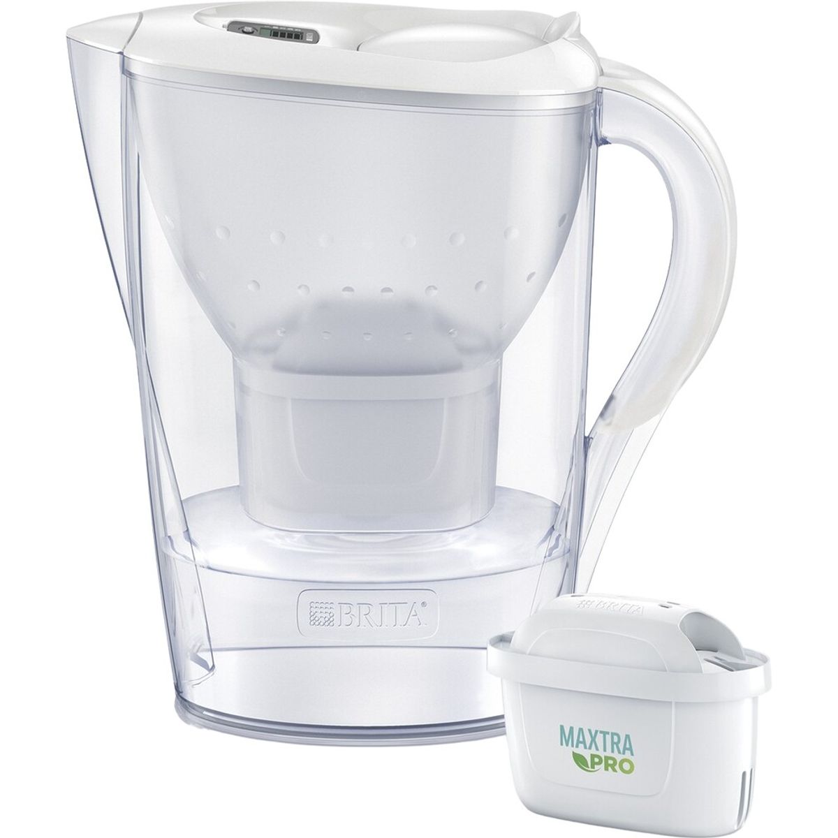 Brita - Marella Hvid (2,4 L) + MXPro