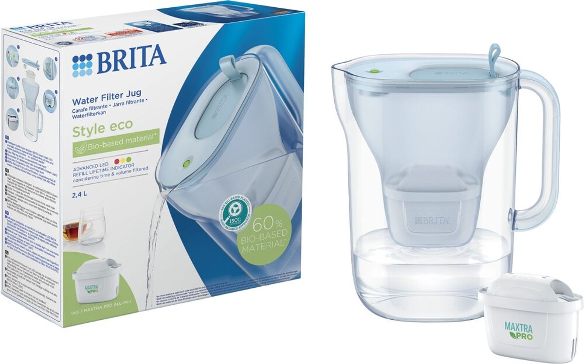 Brita - Style Blå (2,4 L) Inkl. 3 MXPro