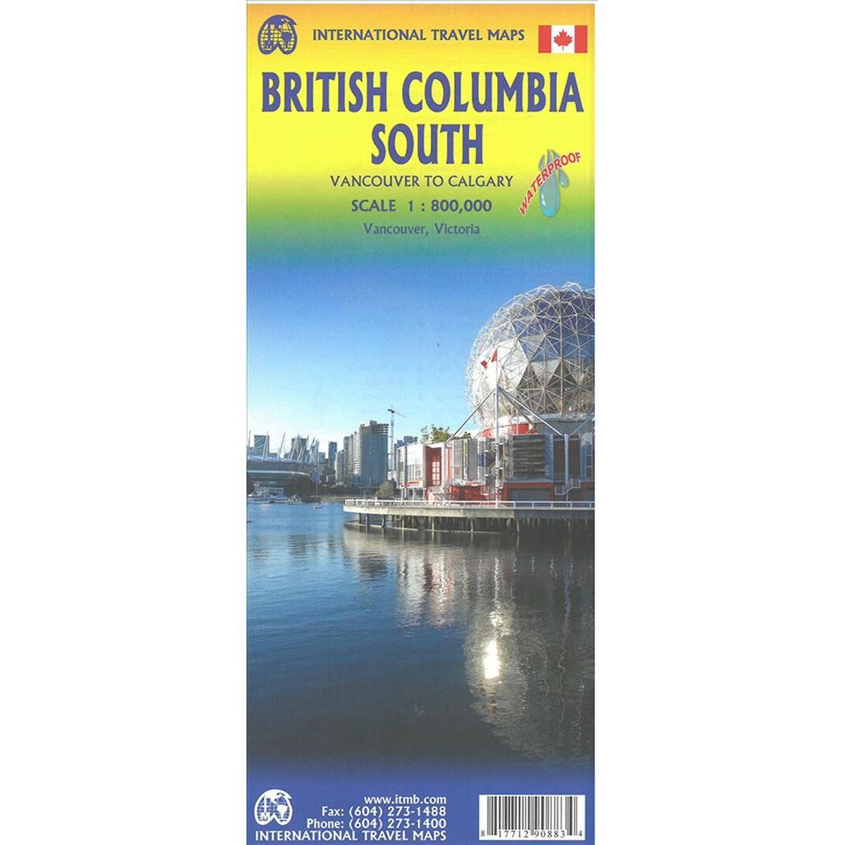 British Columbia South: Calgary To Vancouver - Itmb - English Book