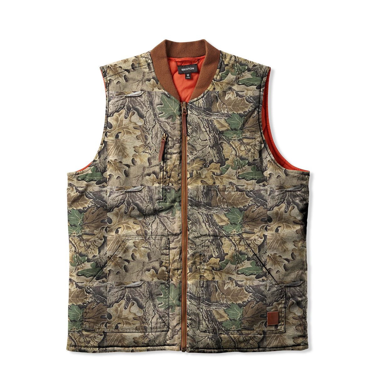 Brixton Builders Abraham Vendbar Vest Camouflage