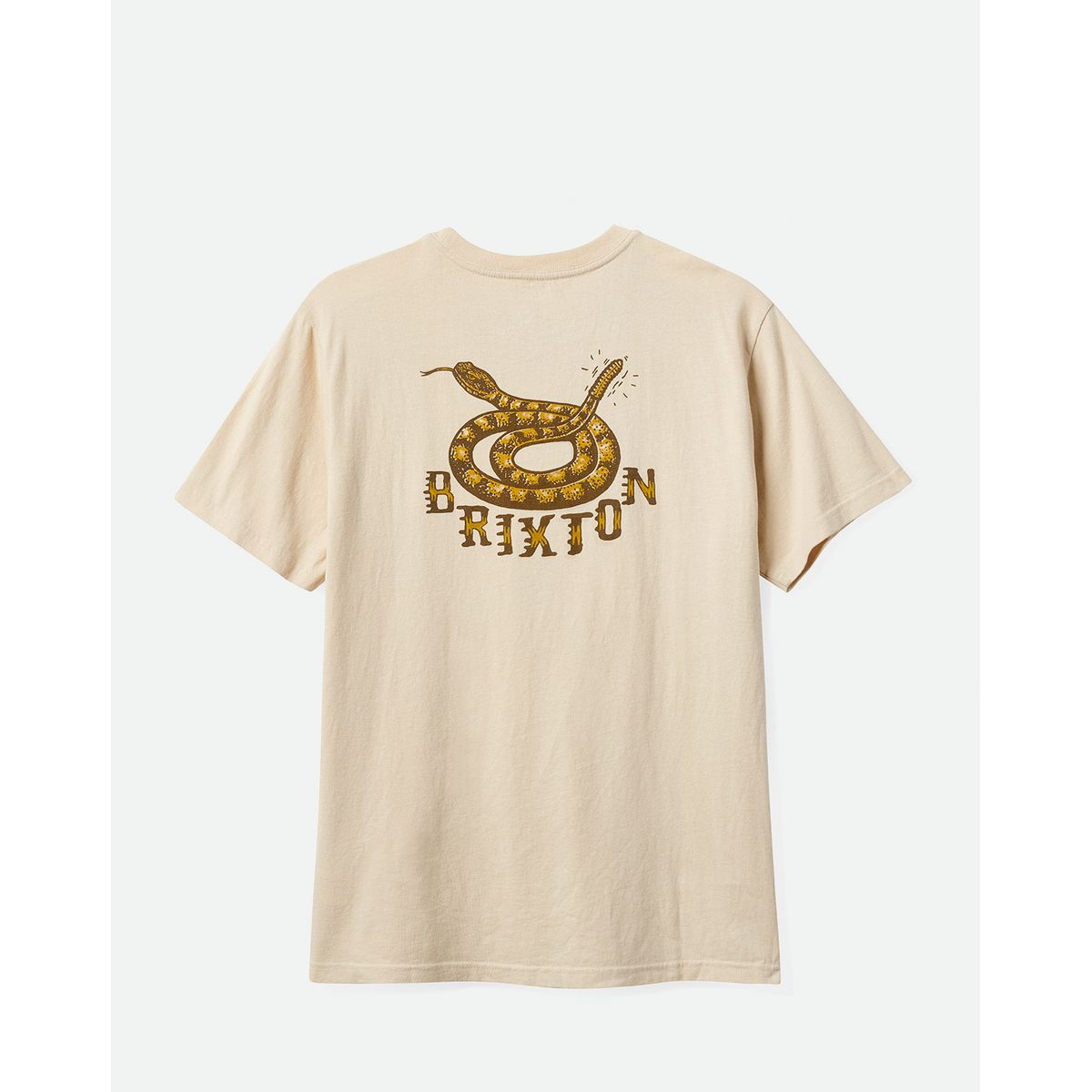 Brixton Homer Kortærmet T-Shirt Cream