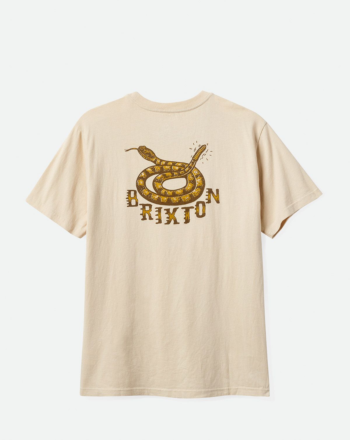 Brixton Homer Kortærmet T-Shirt Cream