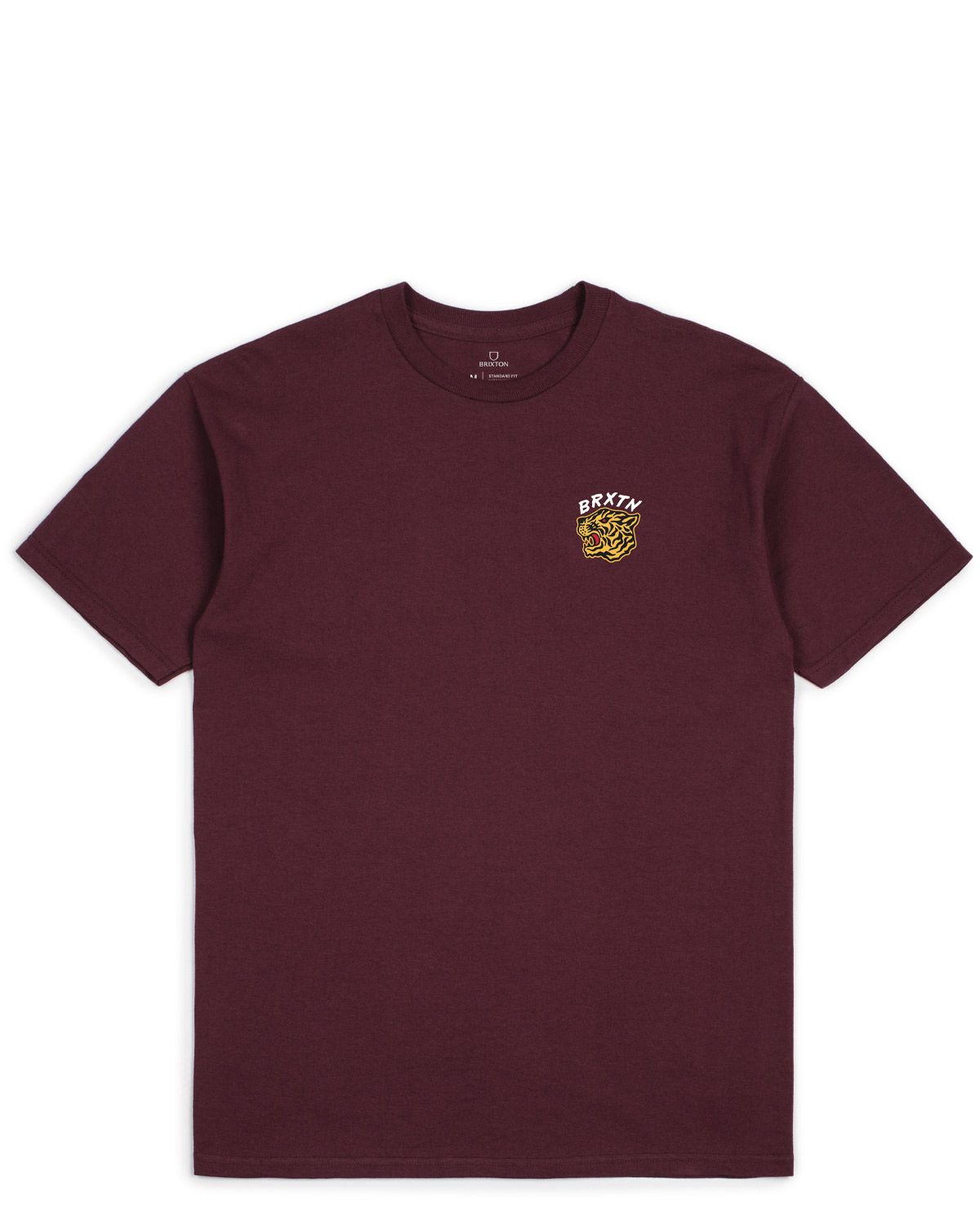 Brixton Kit Kortærmet Standard T-Shirt Bordeaux