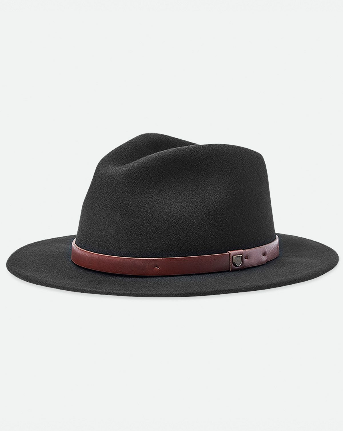 Brixton Messer Fedora Hat Sort