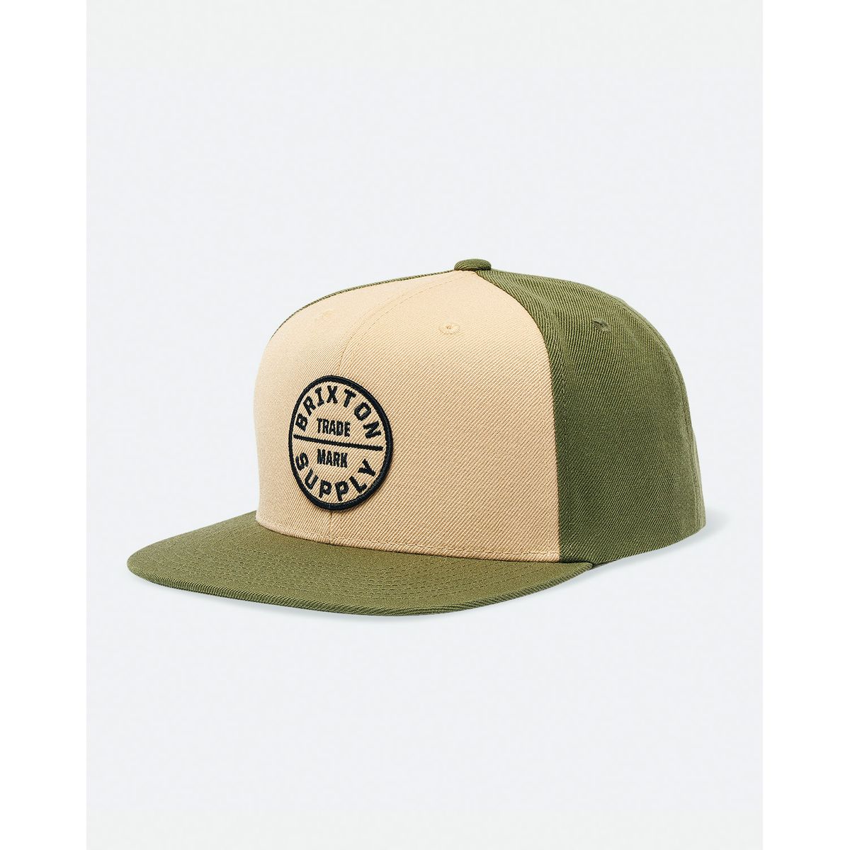 Brixton Oath Snapback Oliven