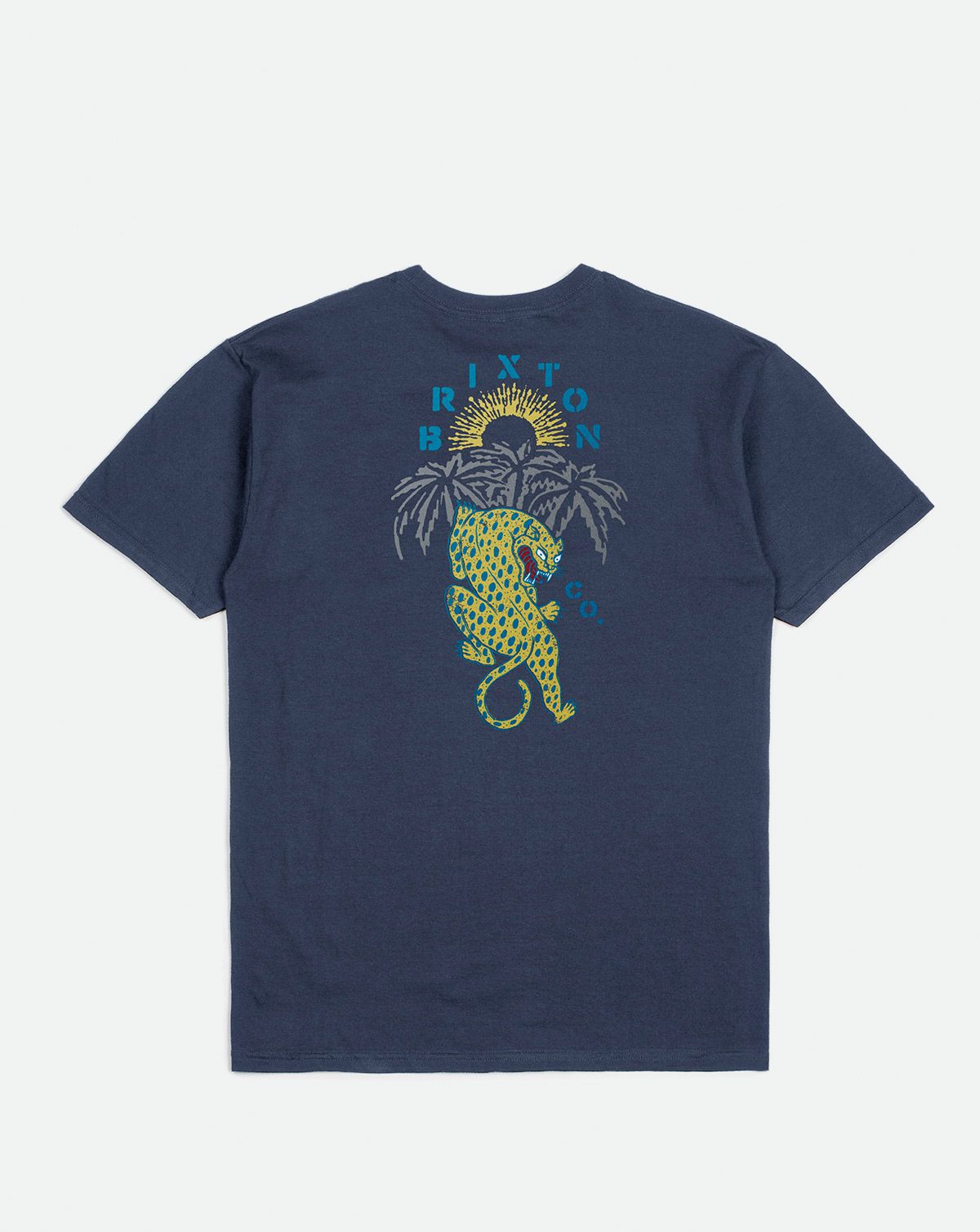 Brixton Seeks Kortærmet T-Shirt Navy