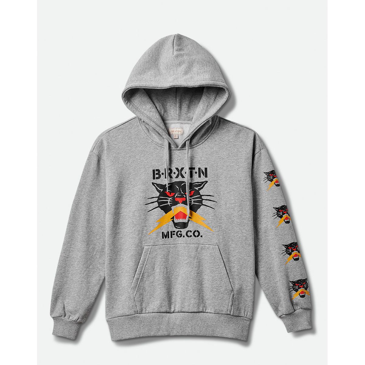 Brixton Sparks Hoodie Grå