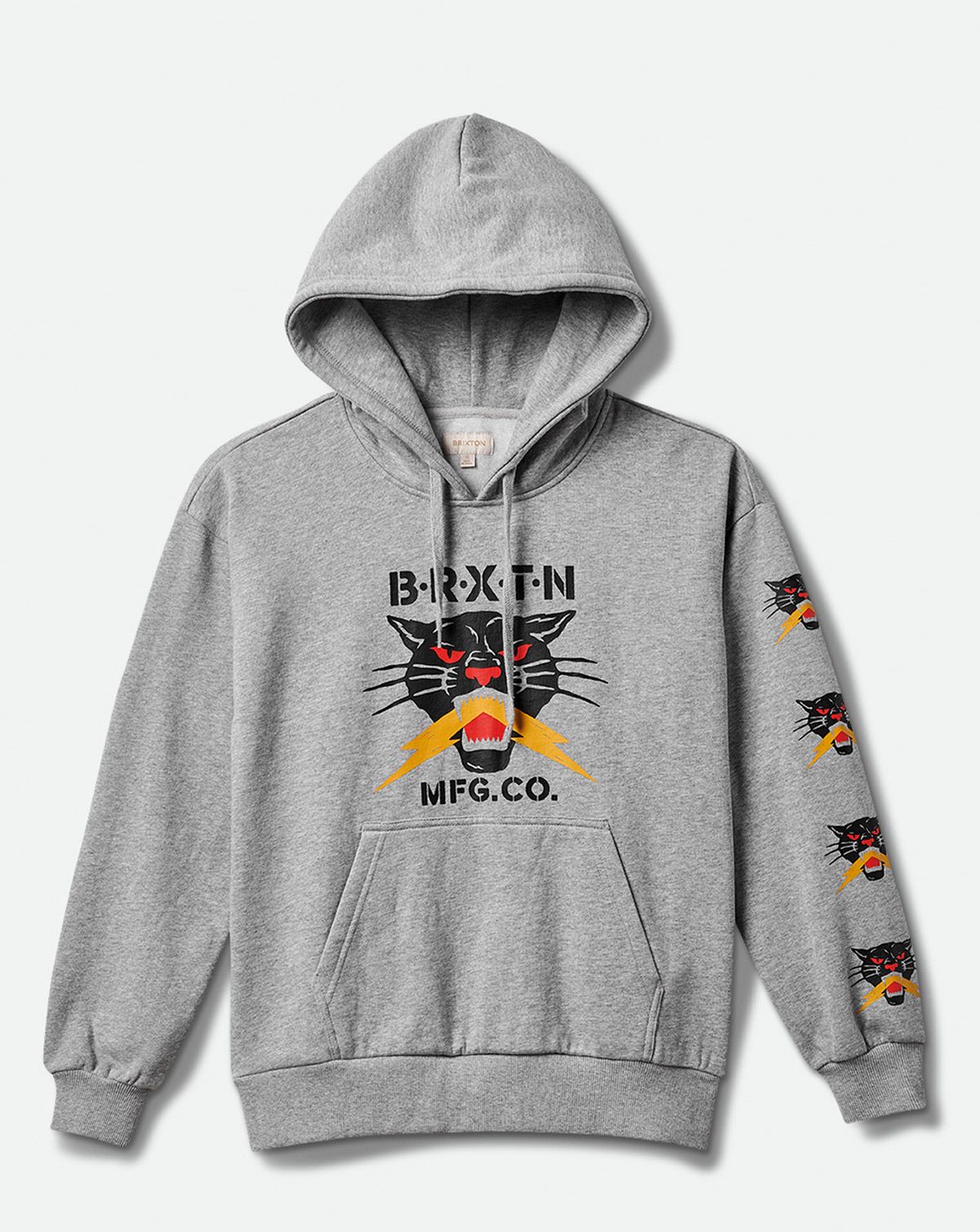 Brixton Sparks Hoodie Grå