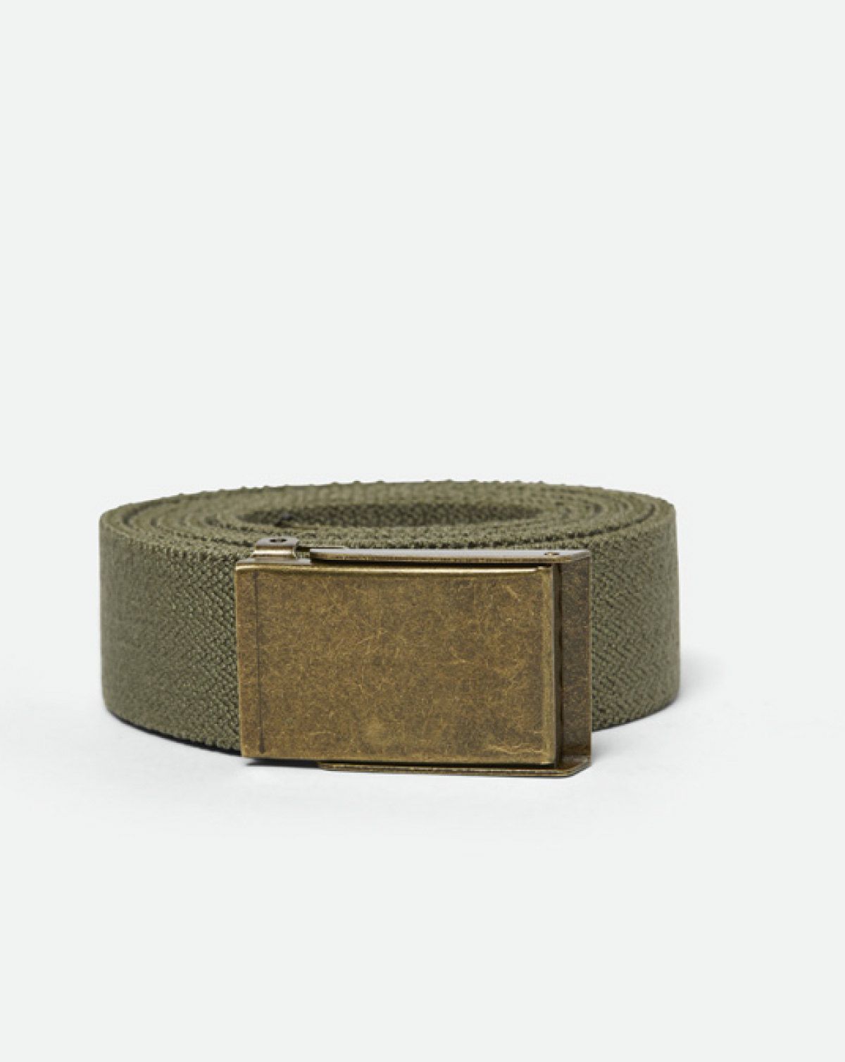 Brixton Stretch Web Belt Olive