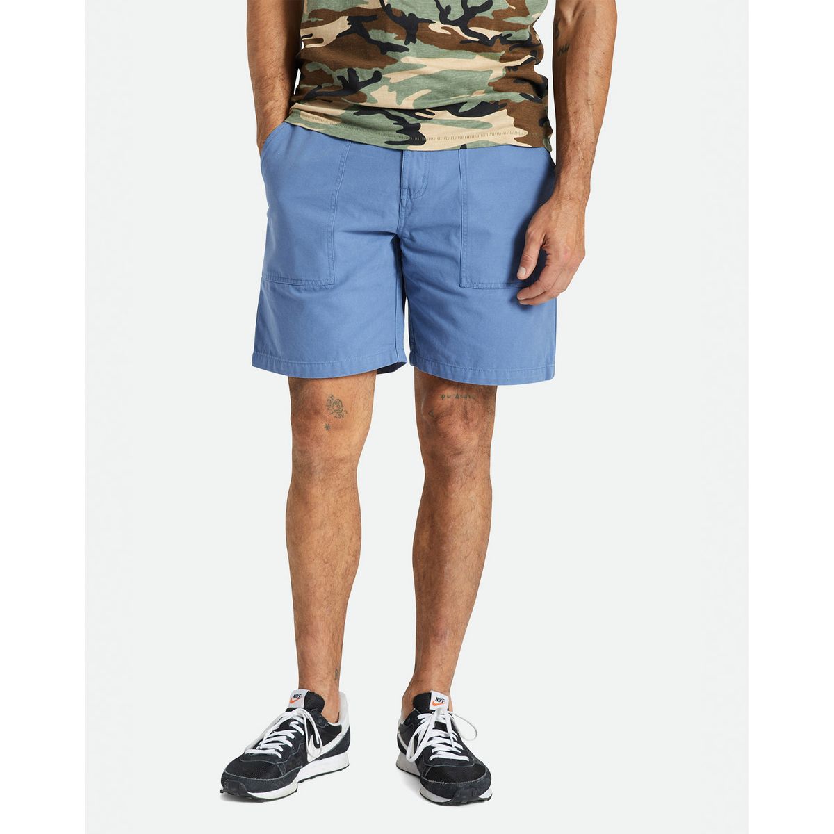 Brixton Surplus Shorts Blå