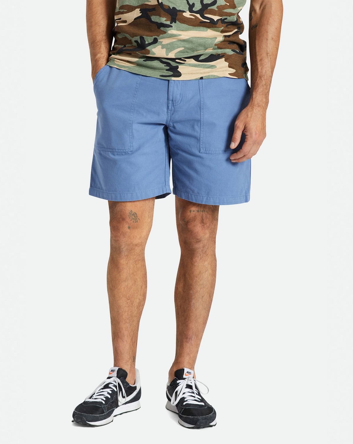 Brixton Surplus Shorts Blå