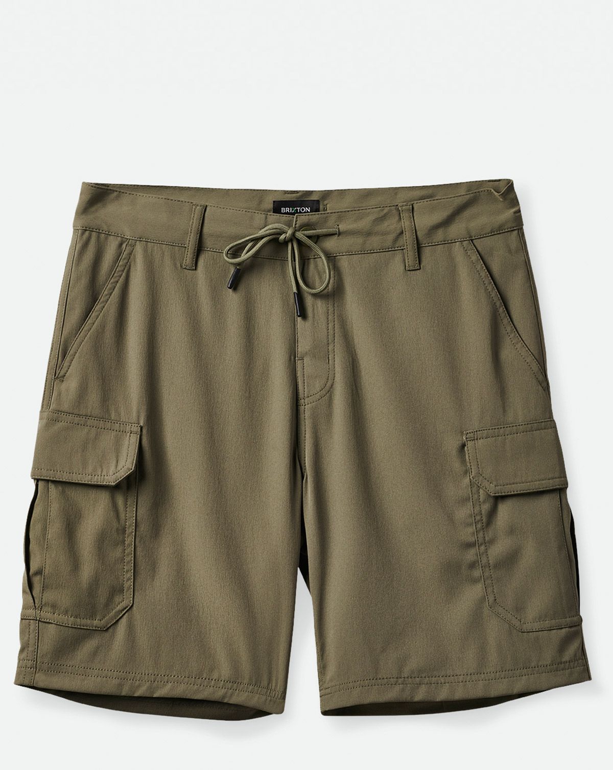 Brixton Waypoint Nylon X Cargoshorts Oliven